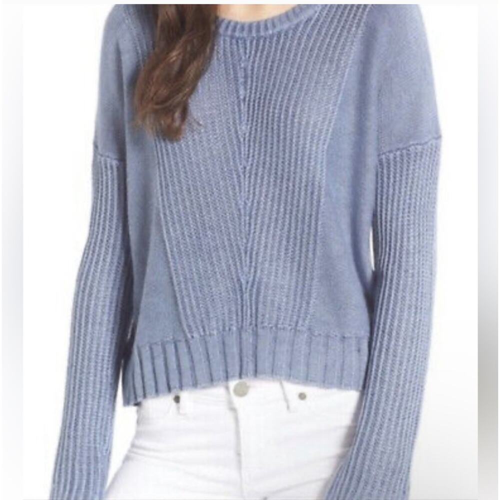 RAILS Slouchy Crop Elsa Vintage Indigo Sweater
